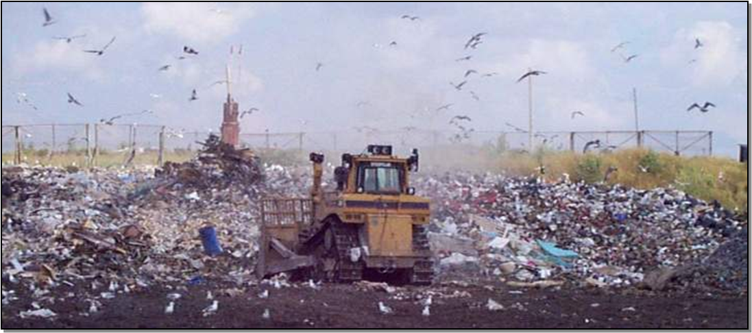 Landfill gas emissions
